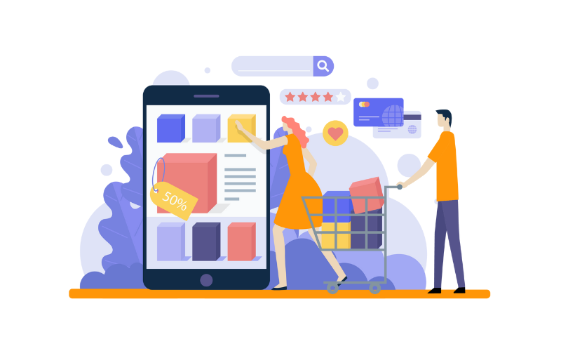 E-commerce app development benefits: mobile-optimized shopping, higher conversions, personalization, offline access, and scalable architecture